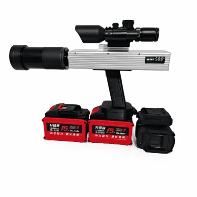 Sistem profesional de aprindere cu laser de 1000 W cu lentilă de focalizare telescopică și design cu baterii duble