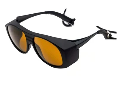 Ochelari de protecție laser cu cadru reglabil pentru 532nm, 808nm și 1064nm Nd:YAG